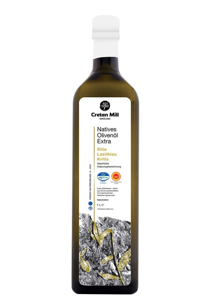 Cretan Mill Extra Virgin "P.D.O. Sitia" - Cretan Mill - Olive Oil - Cretan Garden GmbH