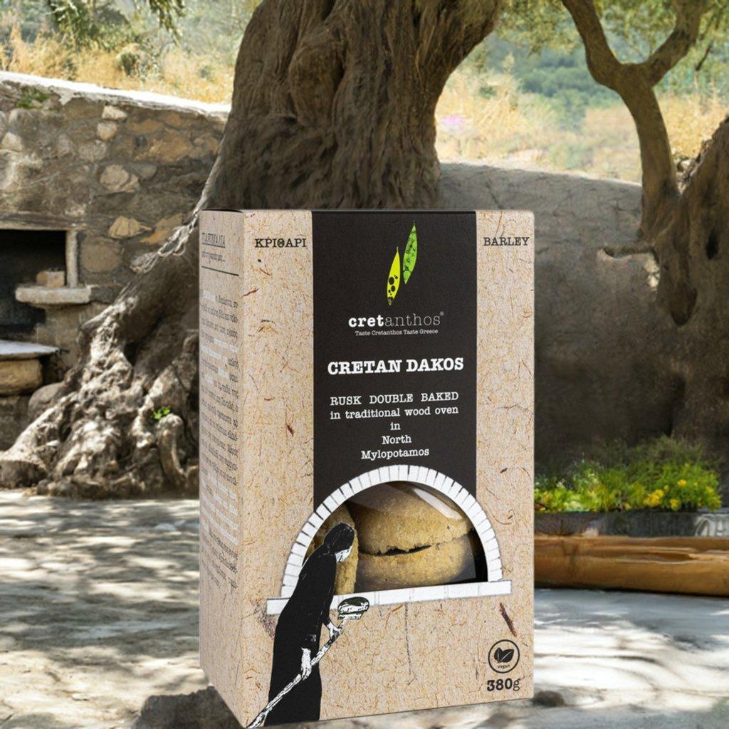 Cretanthos Barley ‘Dakos’ rusks - cretanthos - Bakery - Cretan Garden GmbH