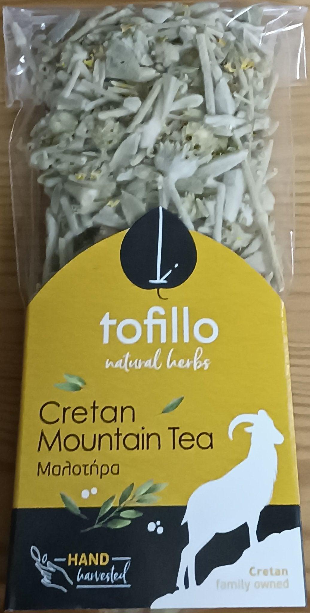 Tofillo Malotira mountain tea - tofillo - Herbs - Cretan Garden GmbH